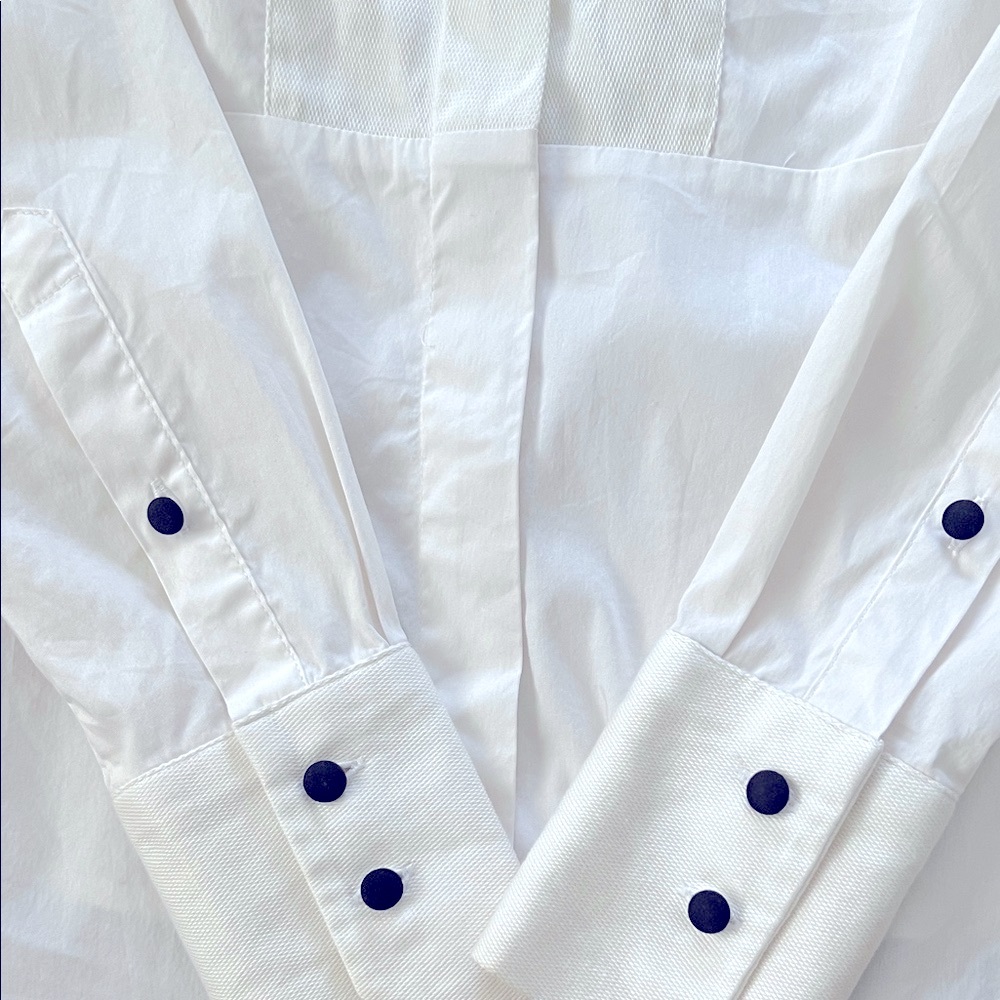 H&M Cream Button-Up Shirt - Picture 5 of 6